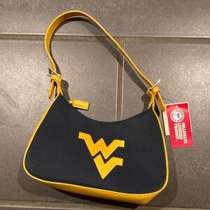 Stylish WVU Black and Yellow Women's Clutch